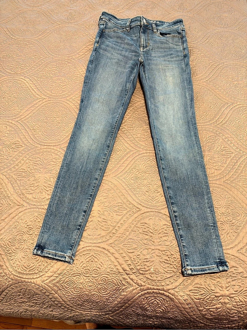 American Eagle Skinny Jeans Waist 4 Blue